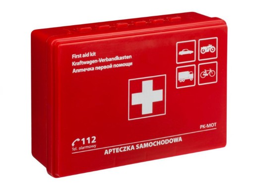 Plastová mini lekárnička DIN13167