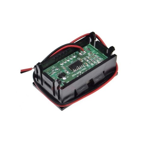 VOLTMETER AUTOMATICKÝ VOLTMETER 30V ČERVENÝ FV