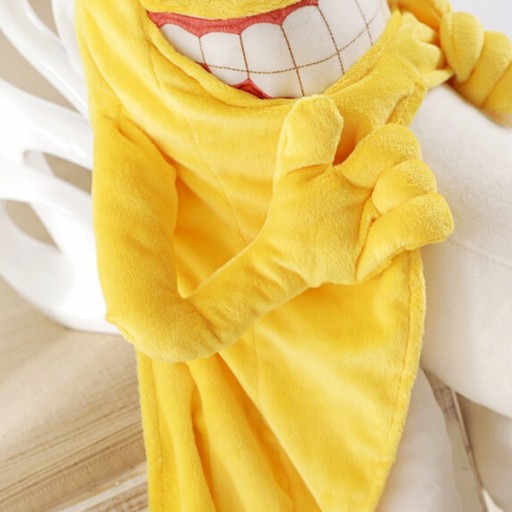 Plyšový emoji BAD BANANA MASCOT k 18. narodeninám