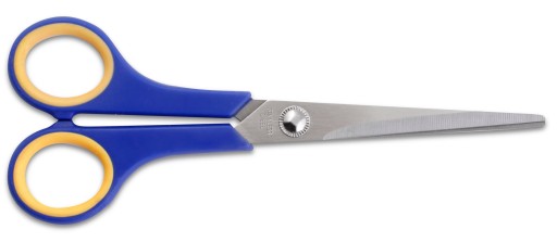 VEĽKÉ kancelárske NOŽNICE oceľové NOŽNICE 17 cm