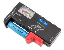 AA AAA R14 TESTER BATERIE METER