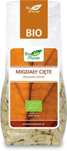 Mandle rezané (mandľové lupienky) BIO 100g