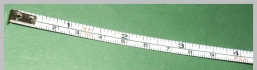 METERS Measure Rolling Tape KEYRING 1m FV (2370)