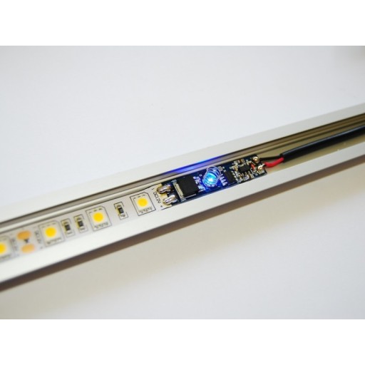 Pružinový DOTYKOVÝ SPÍNAČ 5A pre PROFILY LED pásov