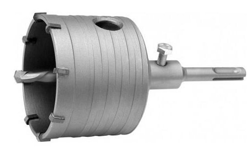 DIEROVÁ PILA PRE BETONOVÉ MURIVO 65mm SDS PLUS DIEROVÉ PILY NA PLECHY