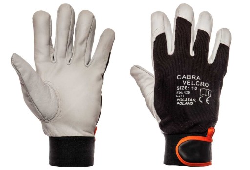 Kožené rukavice CABRA VELCRO SO VELCRO 9