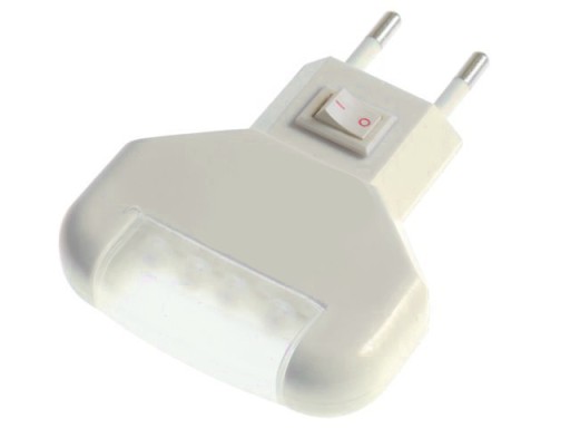 NOČNÁ LAMPA pre 3 LED kontakty so SPÍNAČOM ver7