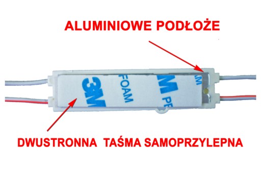 LED MODUL ČERVENÁ ŠOŠOVKA + ALU + OVLÁDAČ SUPER