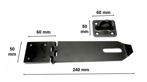 WRZECIĄDZ SKOBEL VEĽKÝ UZÁVIERKA VISNÉHO ZÁMKU 240 mm