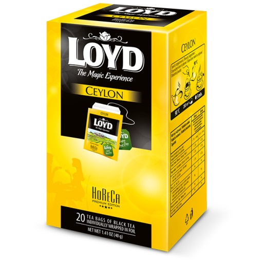 Expresné obálky LOYD Black Tea Ceylon