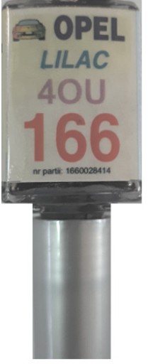 OPEL 138 88U 88L HVIEZDA STRIEBORNÁ FARBA TESTOVACIA ARA