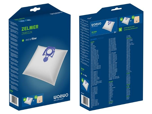 8X ZELMER ODYSSEY METEOR 2 ELF 2 TAŠKY NA VYSÁVAČE