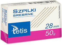 Krajčírske špendlíky 28mm 50 gramov
