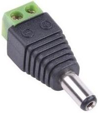 DC 2,1/5,5 mm zástrčka MONTÁŽ