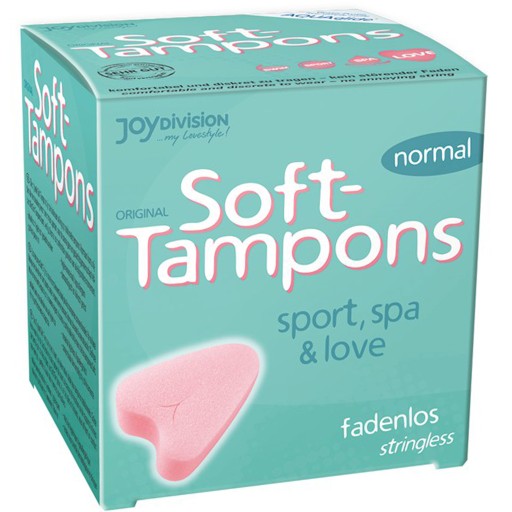 Tampóny JoyDivision, normálna veľkosť, 3 ks.