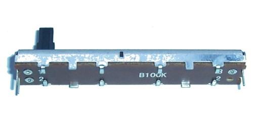 POSÚVACÍ POTENCIOMETER B100k 100k ohm lineárny