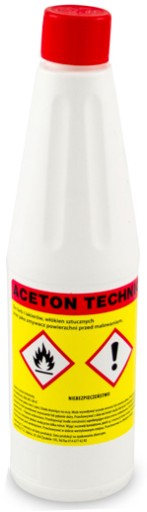 ACETÓN technické rozpúšťadlo 0,5l 500ml