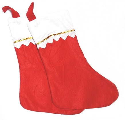 darčeková ponožka Santa Claus 47cm NW-SSZM