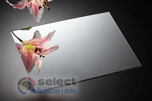PLEXI 3mm STRIEBORNÉ ZRKADLO, NA MIERU, plexi