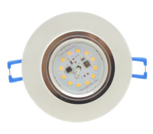 OSVETLENIE STRIEBORNÉ SKLENENÉ LAMPY + GU10 LED 5W