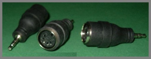 Adaptér DIN 5p zásuvka / wt jack 3,5 (0623