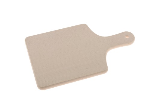 Štvorcová doska s úchytom 20cm, tradičný buk PL