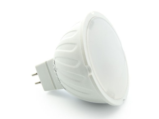 MR16 6 LED žiarovka 2835 3W 12V STUDENÁ AC/DC