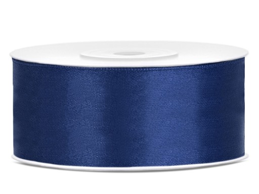 NÁMORNÍCKA SATÉNOVÁ STUHA 25mm/25m