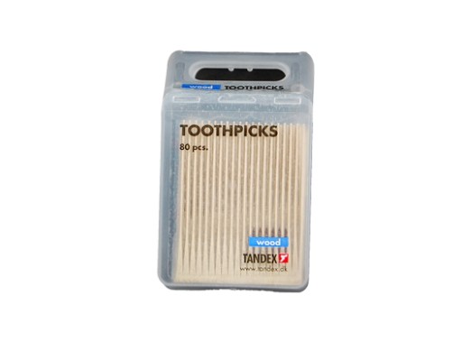 TANDEX TOOTPITS DREVENÝ KOŠTIČ NA ŠPÁTKY ortho