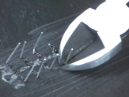 Sada 100 sponiek, veľká vlna, 0,8 mm, pre zváračku plastov