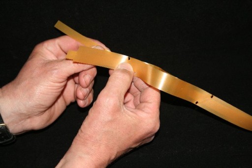 Šnúrka stuhy Mašle MODRÉ Svadobný darček 5cm 10ks.