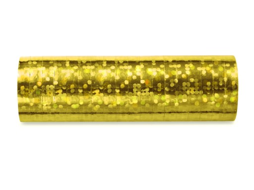 Holografické GOLD glitre SERPENTINE 18 roliek