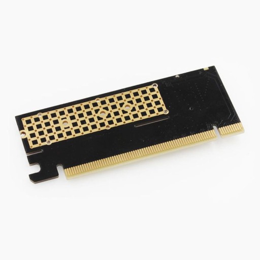 Adaptér M.2 NVMe NGFF M Key SSD na PCI-e x16