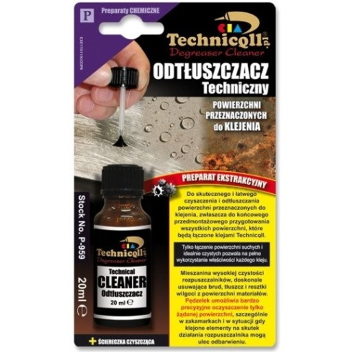 TECHNICKÉ ODMASŤOVANIE 20ML