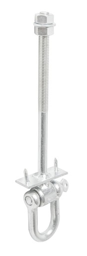 HÁČKOVÁ MONTÁŽ HÝJDAČKY S SHAKEL + ČEPY M12 270 mm