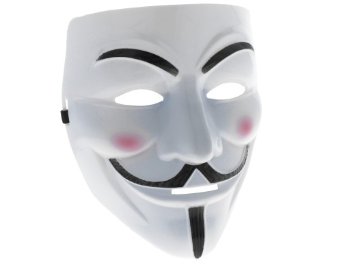 ANONYMNÁ MASKA ACTA VENDETTA PROTEST HALLOWEEN