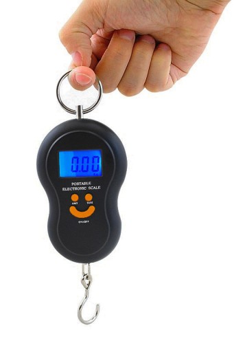 Háčiková váha, rybárska, batožinová a turistická váha do 50kg