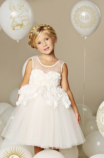 Communion Balloons Communion COMMUNION White with Gold IHS Print 10 ks.