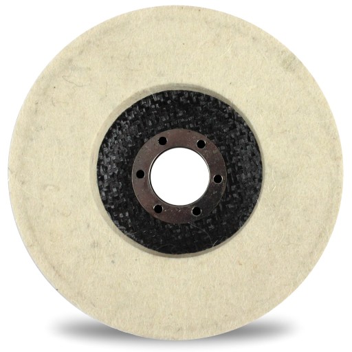 PLSTENÝ LEŠTIACI KOTOUČ PLST GERFELT PLOCHÝ 125mm