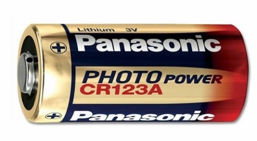 Lítiová batéria CR123 Panasonic 3V/1,4Ah (1 ks blister)