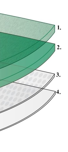 Nábytková dyha samolepiaca dekoračná fólia PVC VELUR Šírka 45cm