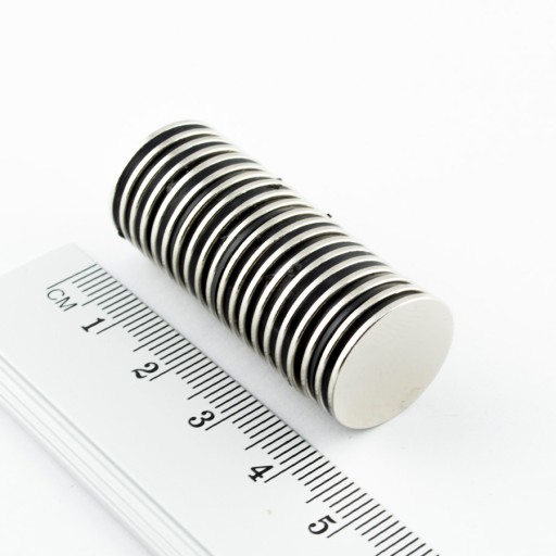 VALEC NEODYMOVÝ MAGNET 17x1 N38 SADA 10ks
