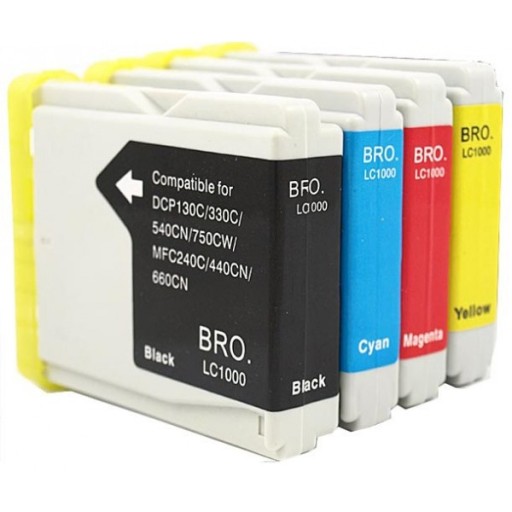 pre BROTHER 135C 150C XXL 100% nový LC960 LC1000 970