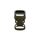 Plastová pracka 20mm Olivová/Khaki 10 ks