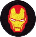 Náplasť, termo-adhezívne záplaty Iron Man