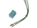 MINI ISO PLUG Modrá montáž + koncovky pre autorádio
