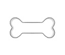 BONE formička 4,5 cm - vykrajovačka na sušienky