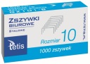 Oceľové kancelárske sponky č. 10 1000 kusov. Tetis GZ101-B