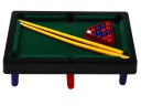 MINI BAZÉNOVÝ STOL BILIARD + príslušenstvo Snooker