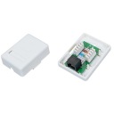 Počítačová skrinka na povrch 8p8c RJ45 Cat.6